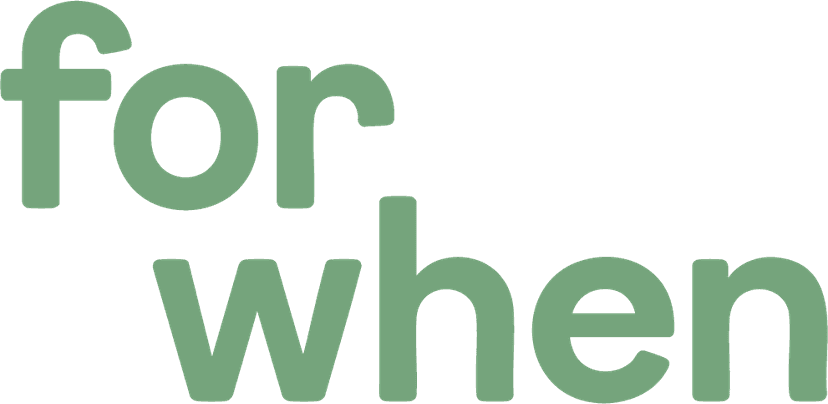 Forwhen